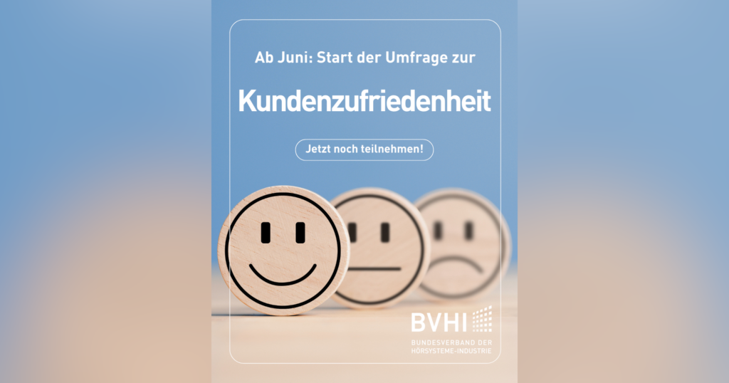 Kunden­zufrieden­­heits­befragung 2026 der Hörsysteme-Hersteller: In diesem Jahr früher!