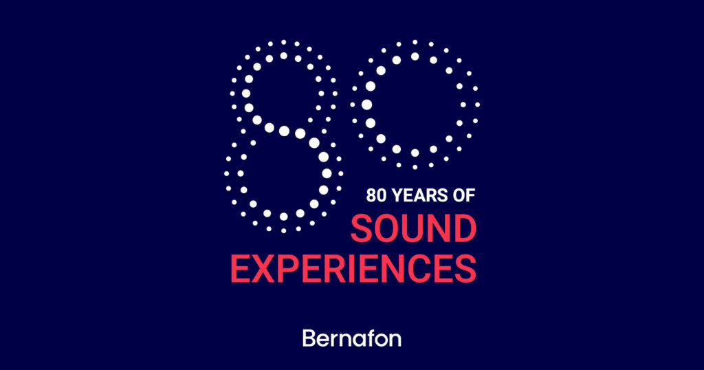 Bernafon feiert 80 Jahre und präsentiert Spitzenergebnisse für Encanta