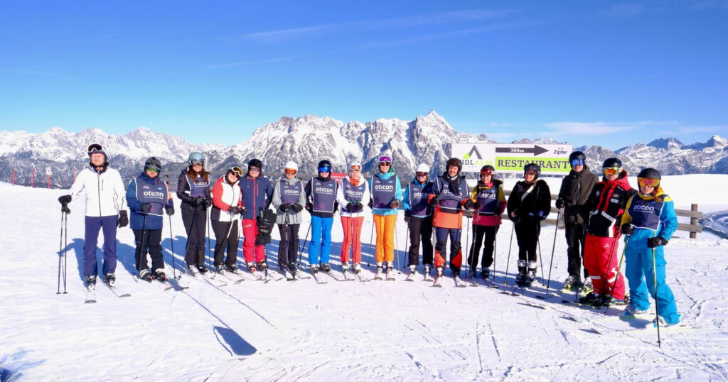 Wintersport vor Traumkulisse – Das Oticon Ski-Event in Leogang