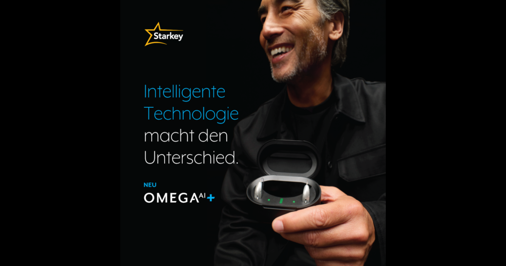 Starkey stellt die neue Produktfamilie Omega AI+ vor