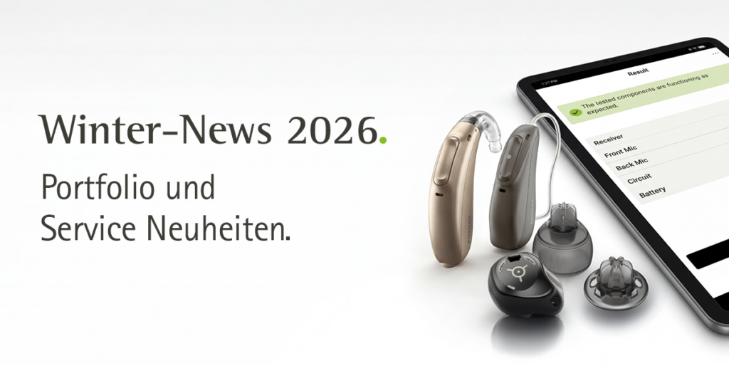 Phonak präsentiert Neuheiten im Portfolio und Service-Angebot